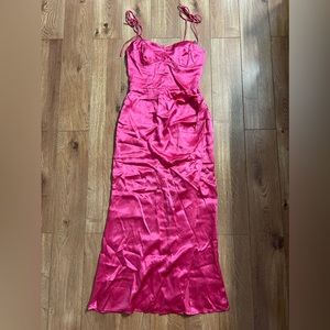 Reformation silk dress